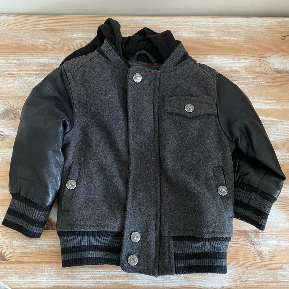 Toddler leather jacket 2t
